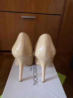 Лодочки из натуральной кожи