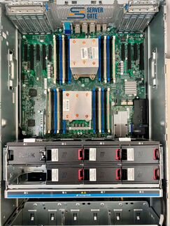 Сервер HP ML350 Gen9 8SFF 2x E5-2620v4 128 GB