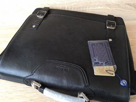 Портфель из натуральной кожи