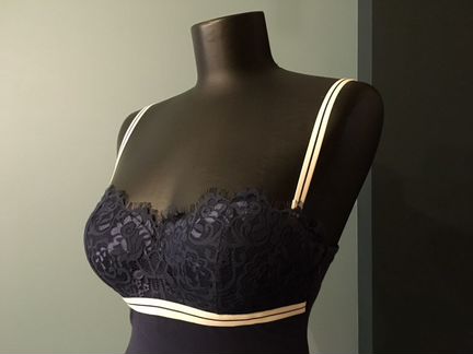 Корсаж Intimissimi цвета Navy в морском стиле