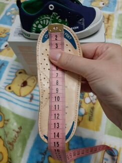 Кеды Geox 23 размера. Стелька 14,5 см