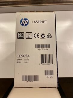 Картридж лазерный HP 05A CE505A черный для HP LJ P