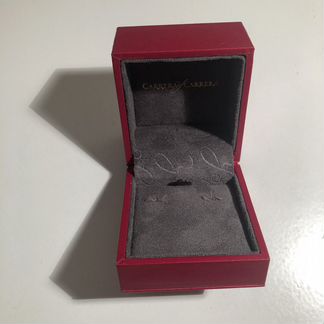 Carrera y Carrera коробка футляр под серьги пусеты