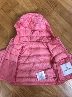 Детский лёгкий пуховик на 6 мес Moncler оригинал