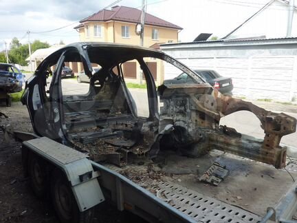 BMW X6 E71 крыша задняя часть кузова крыло