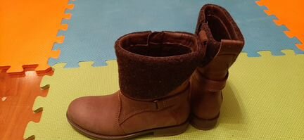 Осенние сапожки ecco на молнии, 30 размер