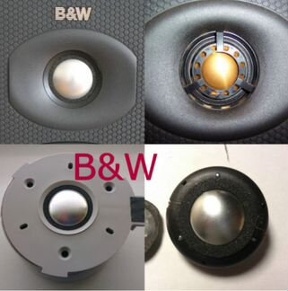 Ремонт вч динамиков Kef / BW и замена винила на ас