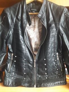 Продам куртку из эко кожи б/у в отличном состоянии