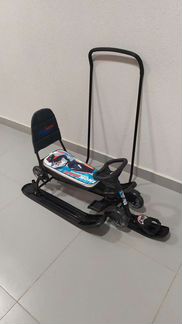 Снегокат Тимка спорт 6 с колесами ' Гонки'