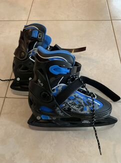 Коньки детские раздвижные 34-37