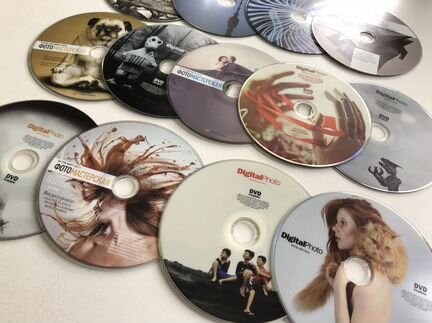Коллекция дисков от журнала Digital Photo