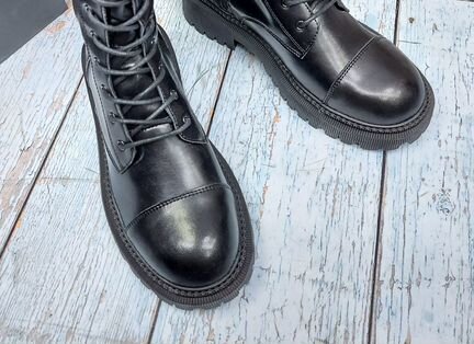 Кожаные зимние сапожки (36-40)