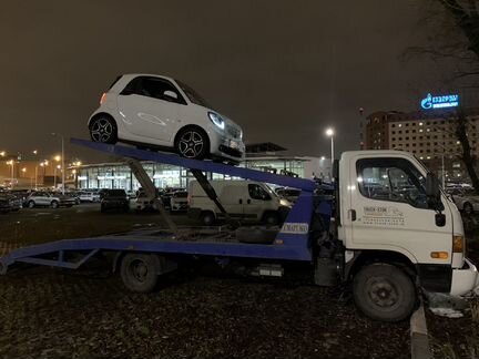 Эвакуатор автовоз двухярусный Hyundai hd78