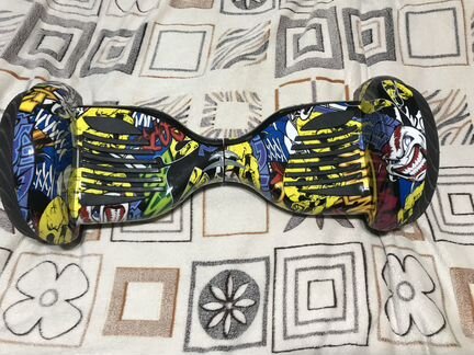 Гироскутер Smart Balance SUV Граффити жёлтый 10.5