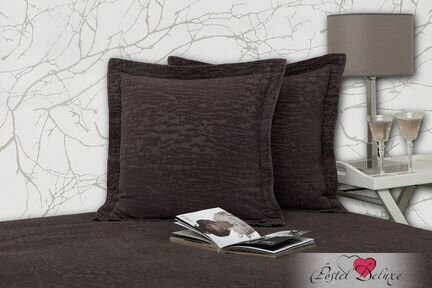 Декоративная наволочка Velvet Цвет: Темный Шоколад (47х47)