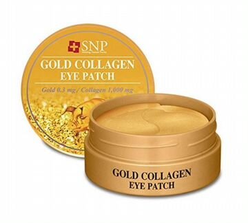 Гидрогелевые патчи для глаз SNP Gold Collagen Eye