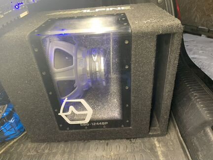 Сабвуфер Alpine SBG -1244BP