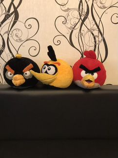 Плюшевые игрушки Angry Birds