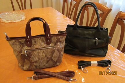 Сумки натуральная кожа Picard и Giorgio Ferretti