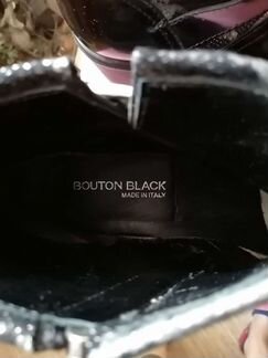 Ботинки кожаные (Италия) Bouton Black 38 размер