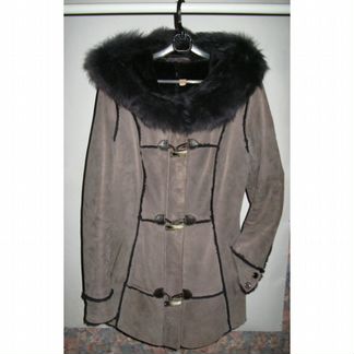 La reine blanche женская куртка овчинная