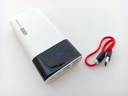 Power bank borofone DBT01 40000mAh белый