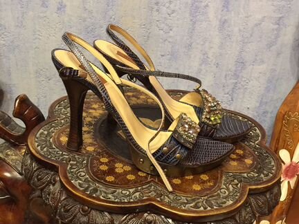 Босоножки женские 39 размер высота каблука 9 см