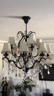 Люстра из 12 рожков в отличном состоянии