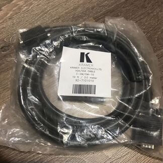 Кабель VGA Kramer C-GM/GM-10, 3 метра