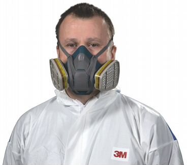 Полумаска 3M 6502QL/6503QL + фильтр FFP3