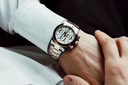 Rolex Daytona Cosmograph Stainless Gold Watch