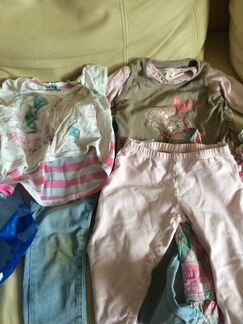 Пакет детских вещей на девочку 3,5-4,5 лет