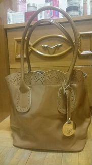 Сумка лакированная кожа