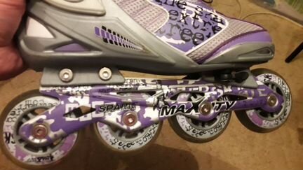 Ролики Spark + защита