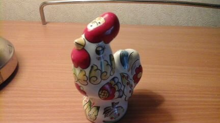 Глиняные солонка и свистулька