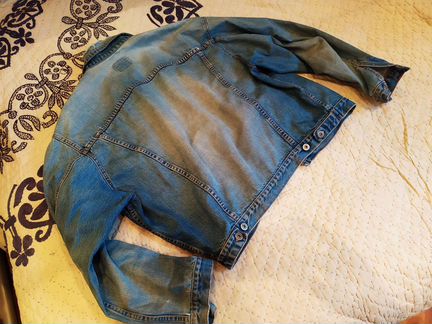 Куртка джинсовая Benetton из 90-х