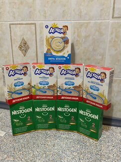 Nestogen2 и каши Агуша