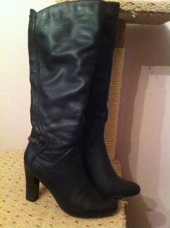 Сапоги женские натуральная кожа осень