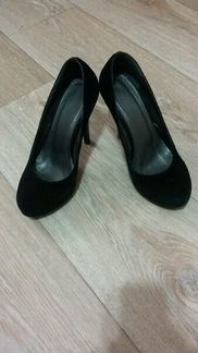 Туфли замша кожа бу р36