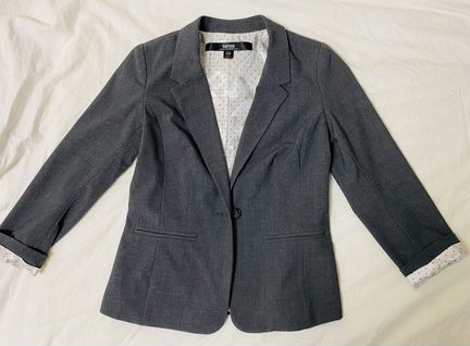 Пиджак классический серый 42 р