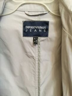 Новый плащ Emporio Armani (оригинал Италия) 42-44