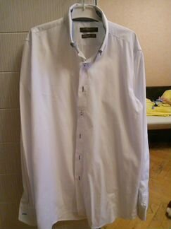 Рубашка белая подростковая новпя 39 170-176