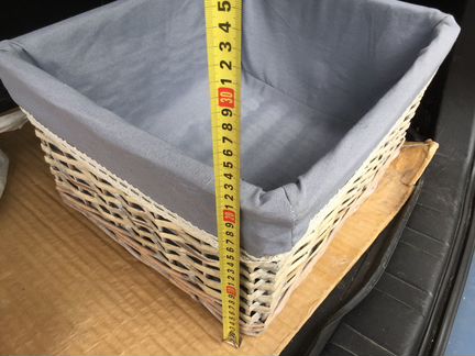 Корзина плетеная Sweet Home 38х48