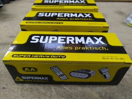 Батарейка AA SuperMax R6