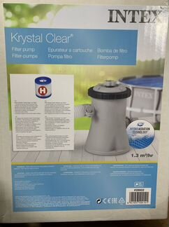 Надувной бассейн + фильтр + насадка для чистки дна