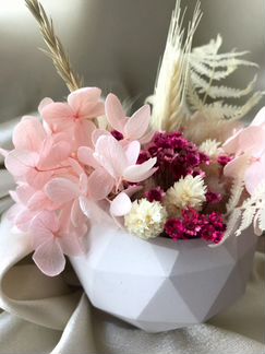 Композиция в кашпо