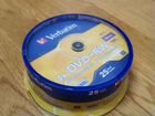 Оптические диски DVD+RW Verbatim 4,7 GB, 4x, cake