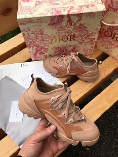 Кроссовки Dior кожаные