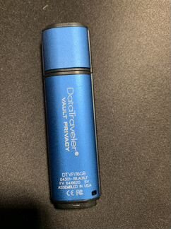 Флешка Kingston DataTravaler Vault Privacy 16gb