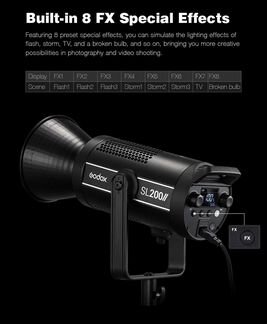Godox SL200II видеосвет для съемки